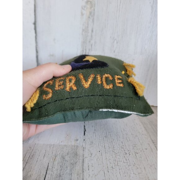 Plush mini broom service which home decor hanging Halloween unique - Picture 3 of 6